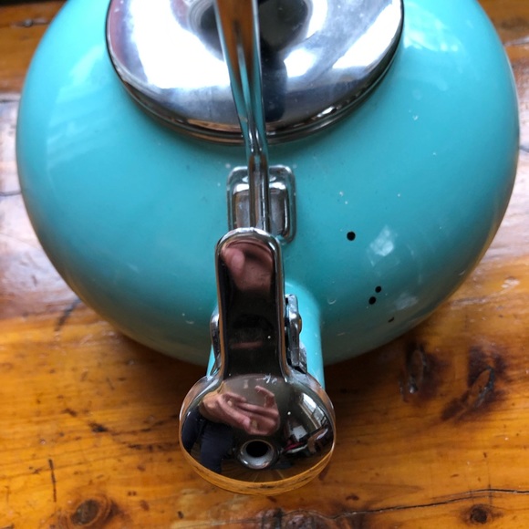 Turquoise teapot - Picture 4 of 6